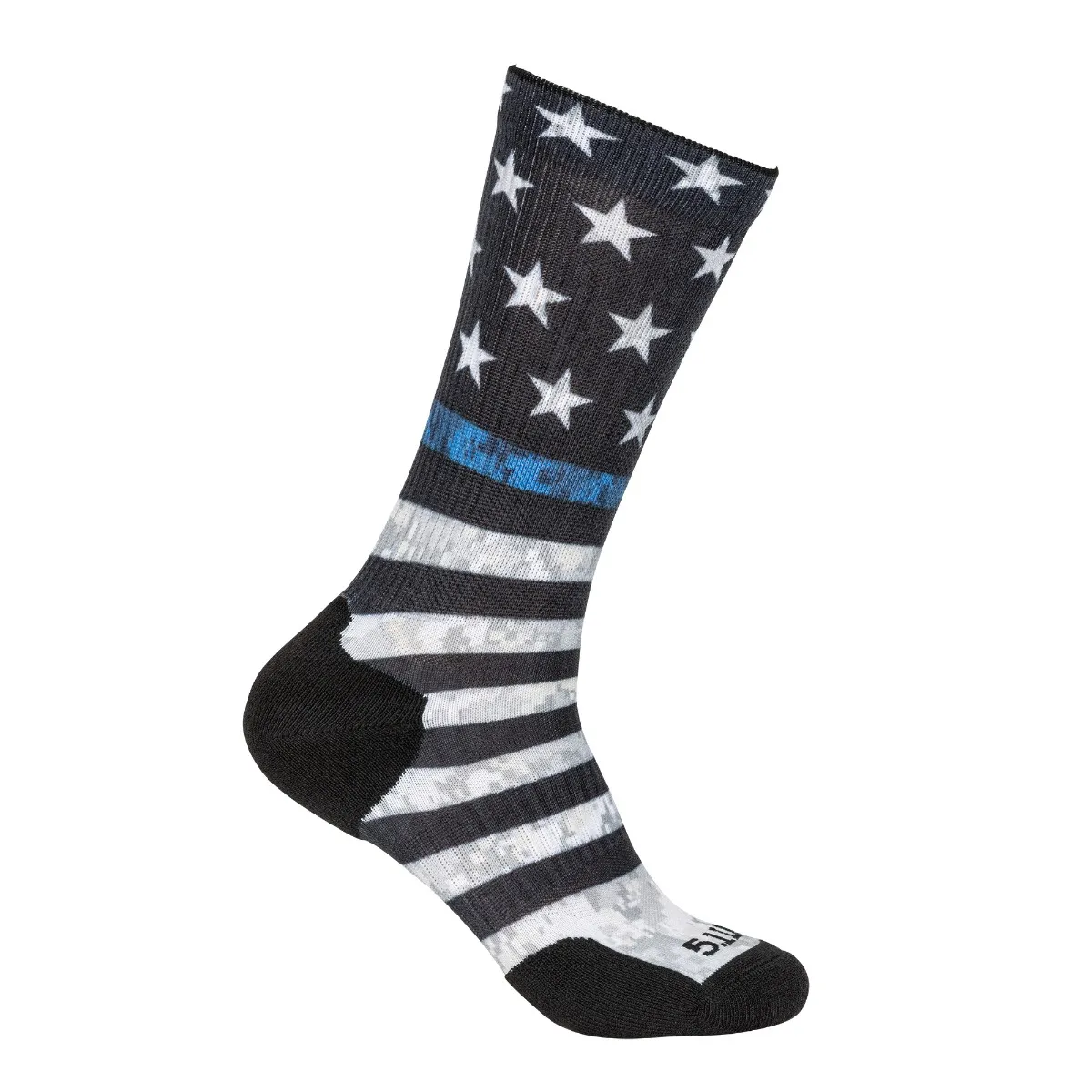 Шкарпетки 5.11 SOCK & AWE THIN BLUE LINE
